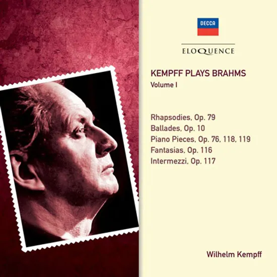 KEMPFF PLAYS BRAHMS VOL.1 [빌헬름 켐프: 브람스 - 피아노협주곡 외]