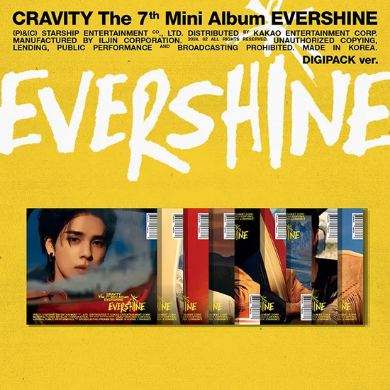 EVERSHINE [미니 7집] [DIGIPACK VER]