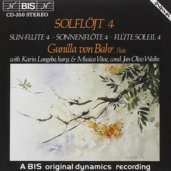 SOLFLOJT 4: SUN FLUTE 4/ KARIN LANGEBO, JAN-OLAV WEDIN [구닐라 폰 바르: 선 플룻 - 노래의 날개 위에 외]