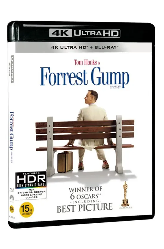 [5월 다시 보는 명작 4K 할인] 포레스트 검프 4K UHD+BD [FORREST GUMP]