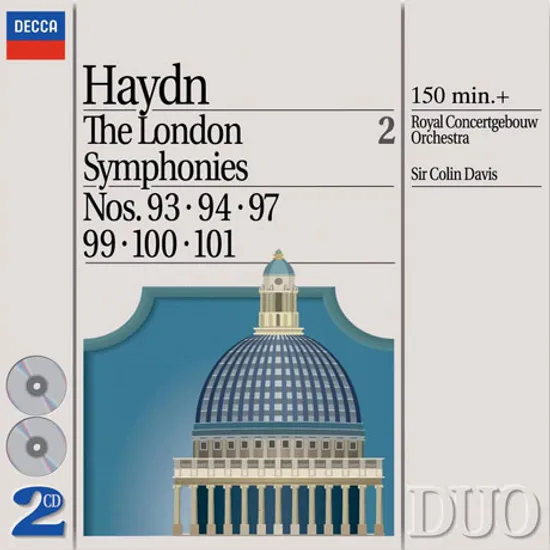 THE LONDON SYMPHONIES VOL.2/ COLIN DAVIS [DECCA DUO] [하이든: 교향곡 2집 - 콘서트헤보우 오케스트라, 콜린 데이비스]