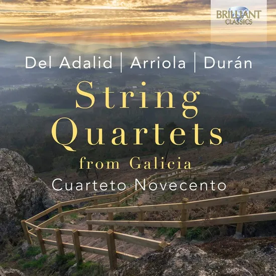 STRING QUARTETS FOR GALICIA/ CUARTETO NOVECENTO [갈리시아 작곡가들의 현악 사중주 - 노베첸토 사중주단]