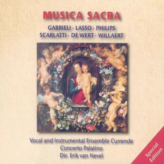 MUSICA SACRA/ CURRENDE, ERIK VAN NEVEL [에릭 반 네벨 & 앙상블 쿠렌데: 무지카 사크라 - 종교음악 작품집]