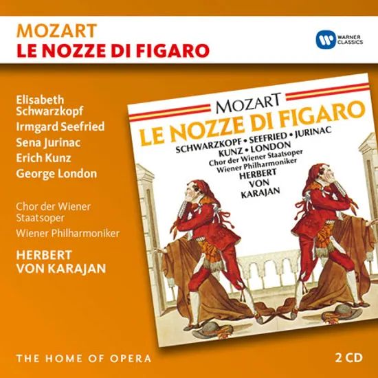 LE NOZZE DI FIGARO/ HERBERT VON KARAJAN [THE HOME OF OPERA] [모차르트: 피가로의 결혼]