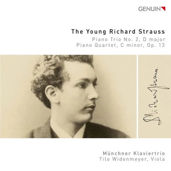 THE YOUNG RICHARD STRAUSS/ MUNCHNER KLAVIERTRIO, TILO WIDENMEYER [슈트라우스: 피아노 삼중주 & 사중주 - 뮌헨 클라비어트리오]