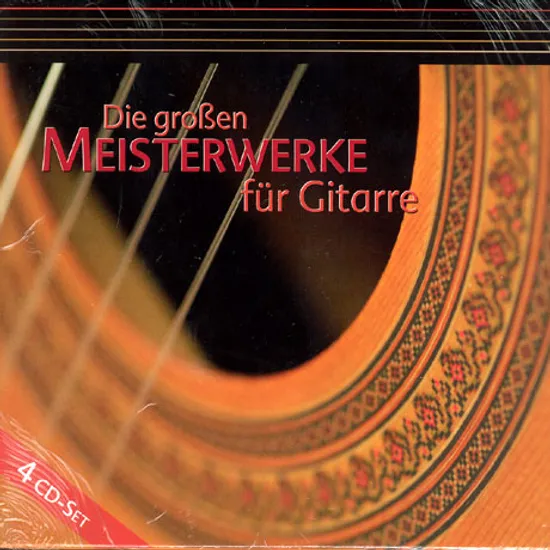 DIE GROSSEN MEISTERWERKE FUR GITARRE [마스터워크 기타/ 4CD]