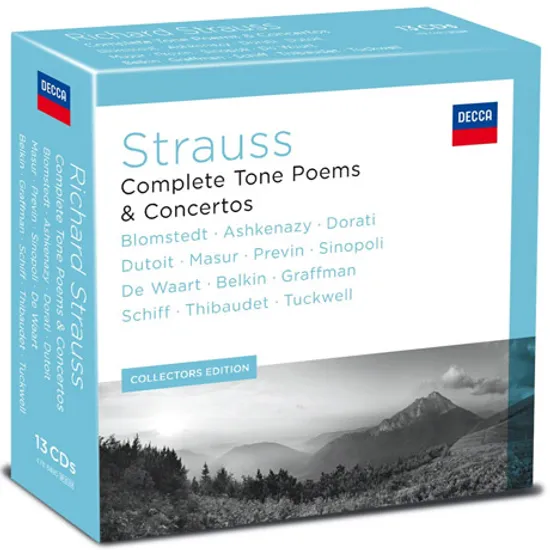 COMPLETE TONE POEMS & CONCERTOS [COLLECTORS EDITION] [R.슈트라우스: 교향시 전곡, 협주곡]