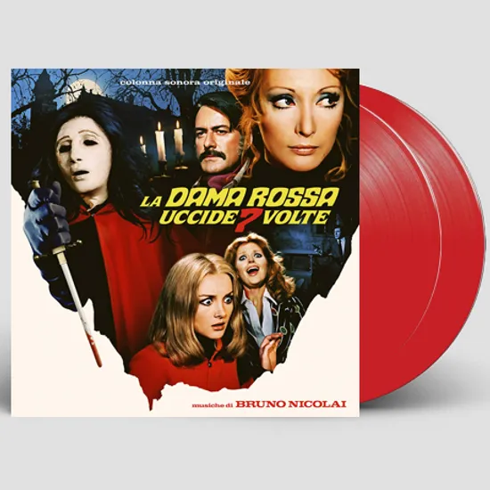 LA DAMA ROSSA UCCIDE 7 VOLTE [레드 퀸은 일곱 번 죽인다] [BLOOD-RED LP]