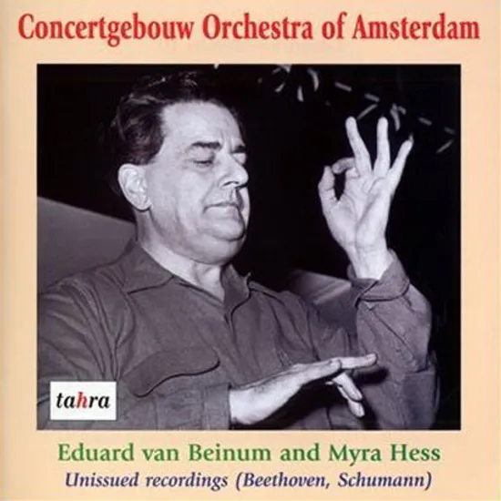 PIANO CONCERTOS/ MYRA HESS, EDUARD VAN BEINUM
