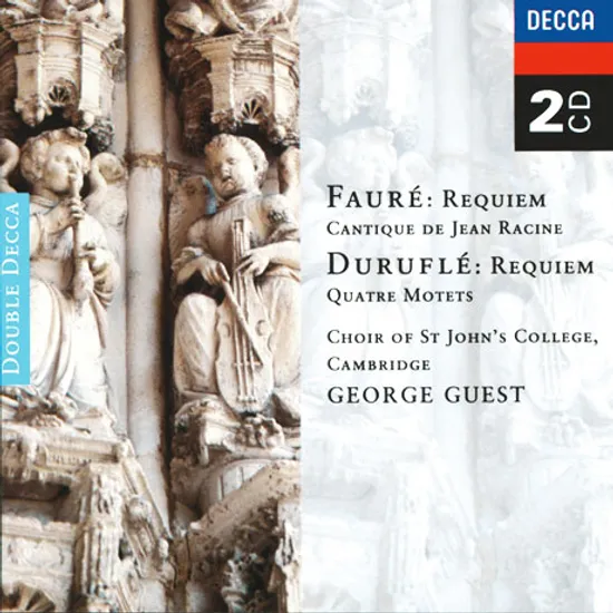 REQUIEM,ETC/ GUEST, ST JOHN`S COLLEGE [DOUBLE DECCA]