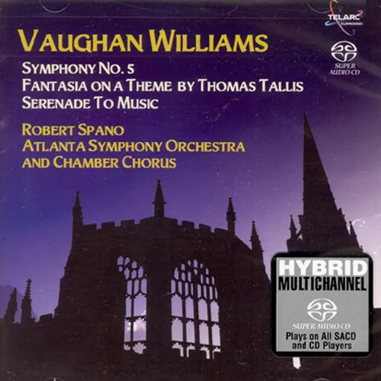 TALLIS FANTASIA/ SYMPHONY NO.5/ ROBERT SPANO [SACD HYBRID]