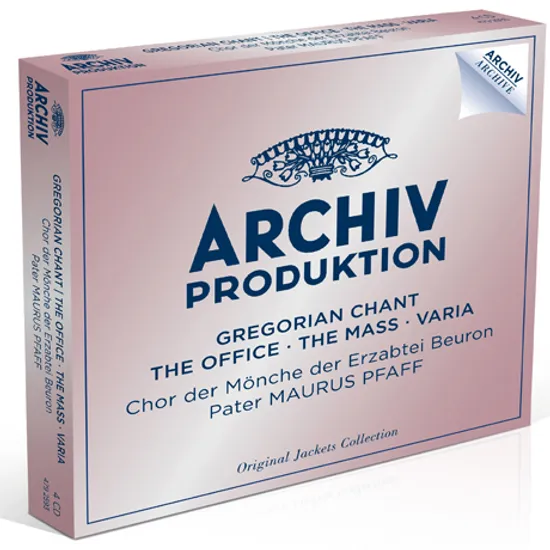 GREGORIAN CHANT/ PETER MAURUS PFAFF [보이론 수도원 수도사: 그레고리안 성가집]
