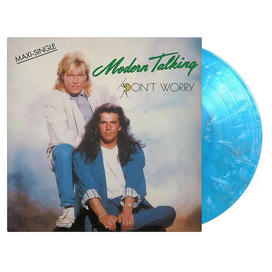 DON`T WORRY [180G BLUE/WHITE/BLACK MARBLED  LP]