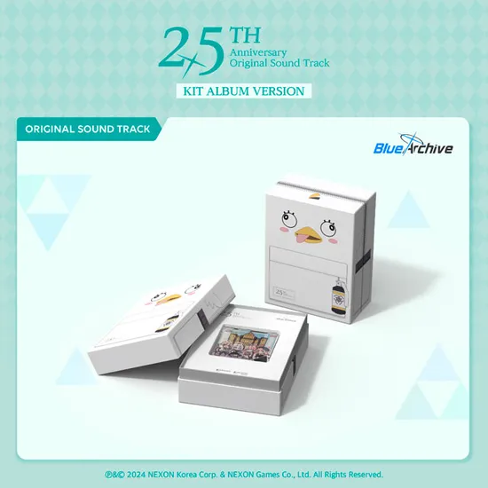 블루 아카이브 2.5주년 기념 [BLUE ARCHIVE] [KIT ALBUM PACKAGE]