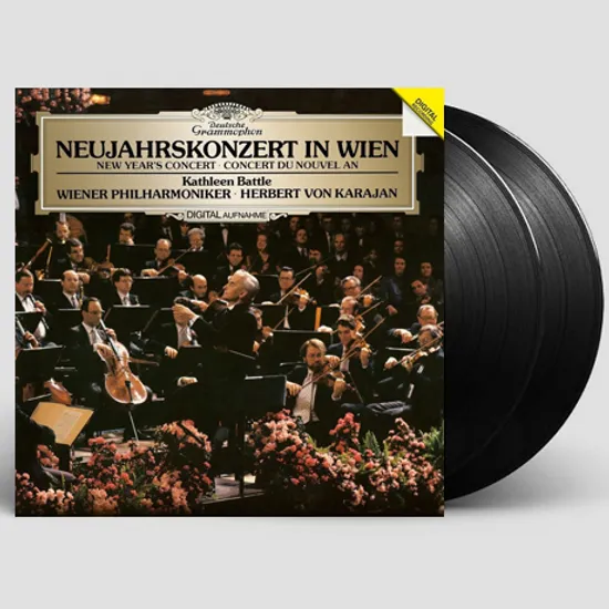 NEW YEAR'S CONCERT/ KATHLEEN BATTLE, HERBERT VON KARAJAN [카라안: 신년음악회 1987] [180G LP]