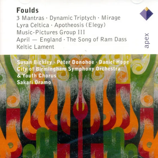 ORCHESTRAL WORKS/ SAKARI ORAMO [존 폴즈: 다이나믹 트립틱, 4월의 영국 외]