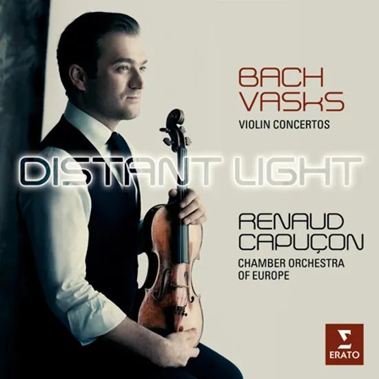 VIOLIN CONCERTOS/ DISTANT LIGHT, RENAUD CAPUCON [바흐 & 바스크스: 바이올린 협주곡]