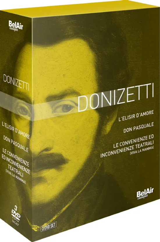 L`ELISIR D`AMORE, DON PASQUALE, VIVA LA MAMMA [도니제티: 사랑의 묘약, 돈 파스콸레, 극장 이야기]