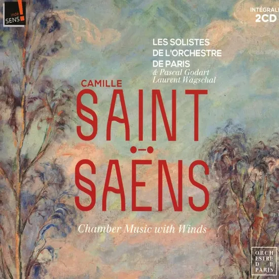 CHAMBER MUSIC WITH WINDS/ LES SOLISTES DE L`ORCHESTRE DE PARIS [생상스: 관악기를 위한 실내악곡 - 파리 오케스트라의 솔리스트들]