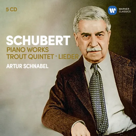 PIANO WORKS, TROUT QUINTET, LIEDER/ PRO ARTE QUARTET, ARTUR SCHNABEL [슈베르트: 피아노 소나타, 즉흥곡, 송어 오중주 외 - 슈나벨, 프로 아르테 사중주단]