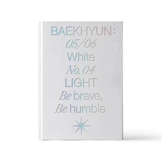 05/ 06 WHITE NO.04 LIGHT BE BRAVE, BE HUMBLE [스페셜 포토북 세트]