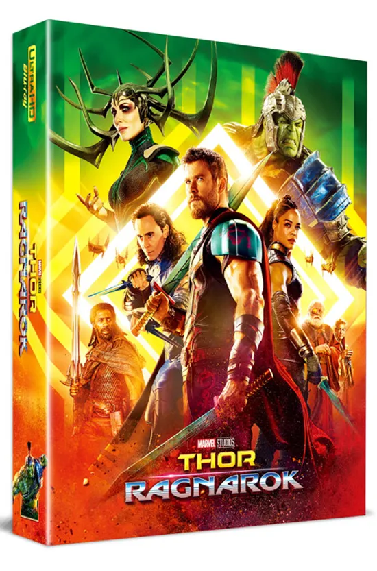 토르: 라그나로크 4K UHD+BD [A2 풀슬립 스틸북 한정판] [THOR: RAGNAROK]