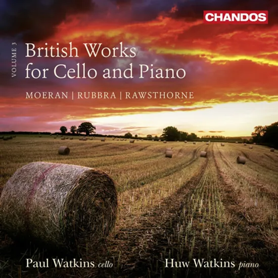 BRITISH WORKS FOR CELLO AND PIANO VOLUME 3/ PAUL WATKINS, HUW WATKINS
