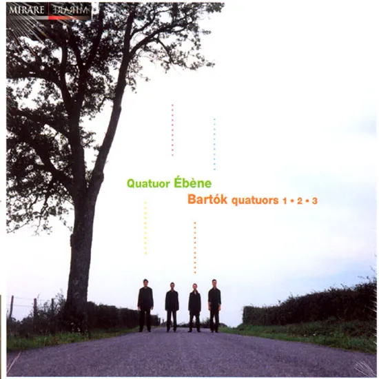 QUATUORS 1-3/ QUATUOR EBENE [바르톡: 현악4중주 1-3]