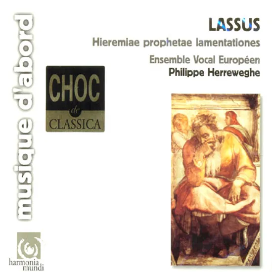 HIEREMIAE PROPHETAE LAMENTATIONES/ ENSEMBLE VOCAL EUROPEAN, PHILIPPE HERREWEGHE [라수스: 예레미아의 애가]