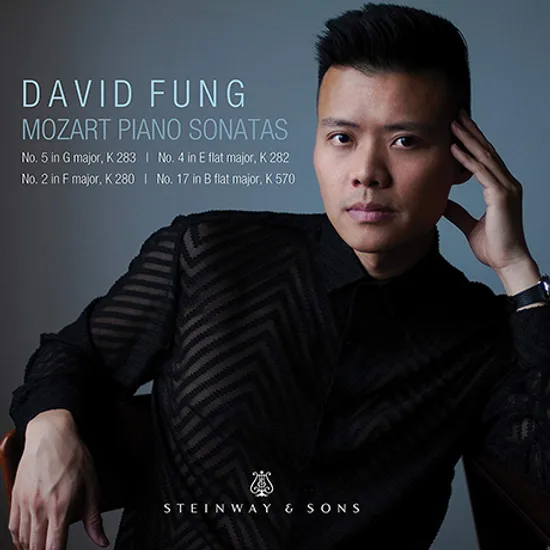 PIANO SONATAS/ DAVID FUNG [모차르트: 피아노 소나타 2, 4, 5, 17번 - 데이빗 펑]