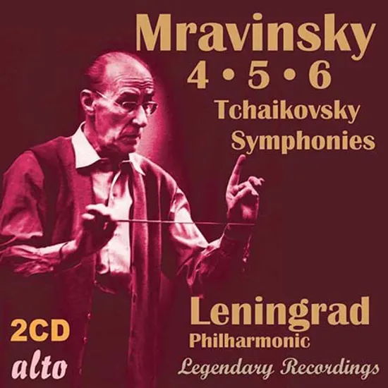 SYMPHONY NOS.4, 5, 6/ YEVGENI MRAVINSKY [차이코프스키: 교향곡 4, 5, 6번 - 므라빈스키]