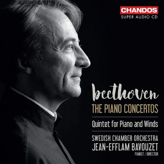 PIANO CONCERTOS NOS.1-5 & QUINTET OP.16/ JEAN-EFFLAM BAVOUZET [SACD HYBRID] [베토벤: 피아노 협주곡 전곡, 피아노와 관악을 위한 5중주 - 장 에프랑 바부제]
