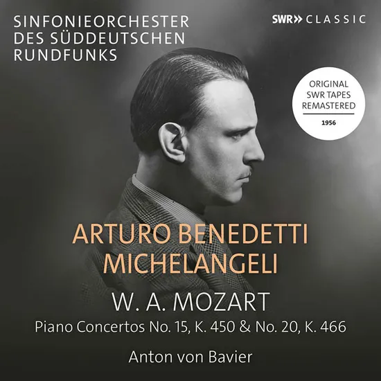 PIANO CONCERTOS 15 & 20/ ARTURO BENEDETTI MICHELANGELI [모차르트: 피아노 협주곡 20번, 15번 - 아르투로 베네데티 미켈란젤리
]