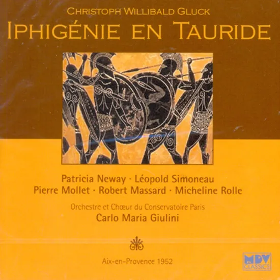 IPHIGENIE EN TAURIDE/ CARLO MARIA GIULINI [글룩: 타우리스의 이피게니 전곡-액상프로방스 페스티벌 1952]