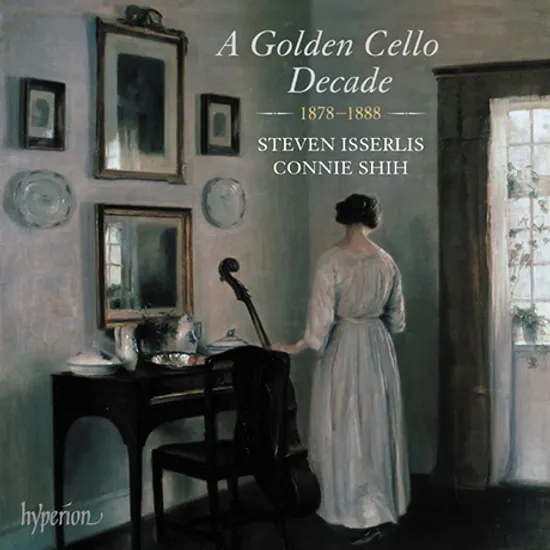 A GOLDEN CELLO DECADE 1878-1888/ STEVEN ISSERLIS, OLIVIA JAGEURS [브루흐, 드보르작, 바그너 외: 첼로, 황금의 10년 - 이셜리스, 재이거스]
