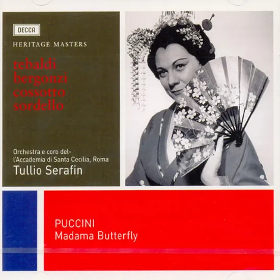 MADAMA BUTTERFLY/ TULLIO SERAFIN [HERITAGE MASTERS]
