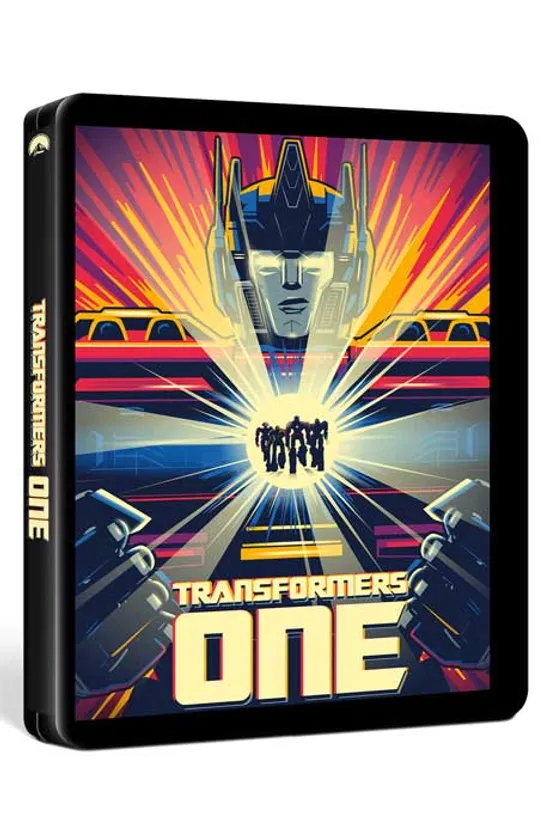 트랜스포머 ONE 4K UHD+BD [스틸북 한정판] [TRANSFORMERS ONE]