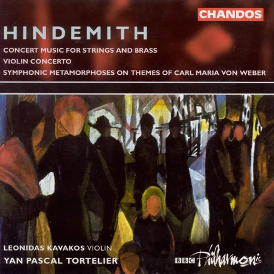 VIOLIN CONCERTO/ LEONIDAS KAVAKOS, YAN PASCAL TORTELIER [힌데미트: 바이올린 협주곡 외 - 레오니다스 카바코스]
