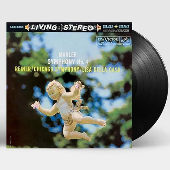 SYMPHONY NO.4/ LISA DELLA CASA, FRITZ REINER [말러: 교향곡 4번 - 프리츠 라이너] [200G LP]