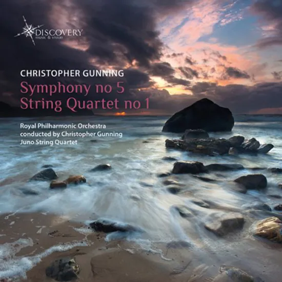 SYMPHONY NO.5 & STRING QUARTET NO.1/ JUNO STRING QUARTET [거닝: 교향곡 5번, 현악 사중주 1번]