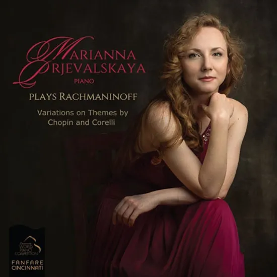 VARIATIONS ON A THEME OF CHOPIN & CORELLI/ MARIANNA PRJEVALSKAYA [라흐마니노프: 쇼팽 & 코렐리 변주곡]