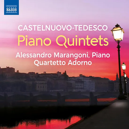PIANO QUINTETS/ ALESSANDRO MARANGONI [카스텔누오보-테데스코: 피아노 5중주 1번 & 2번 - 알렉산드로 마란고니]