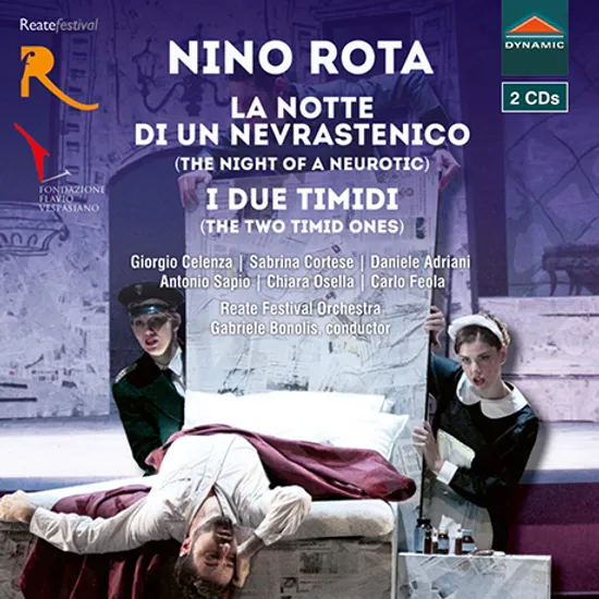 LA NOTTE DI UN NEVRASTENICO & I DUE TIMIDI/ GABRIELE BONOLIS [로타: 신경쇠약의 밤, 두 명의 소심한 사람]