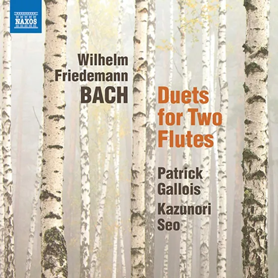 DUETS FOR TWO FLUTES/ PATRICK GALLOIS, KAZUNORI SEO [빌헬름 프리드만 바흐: 두 대의 플루트를 위한 6개의 이중주 - 패트릭 갈루아]
