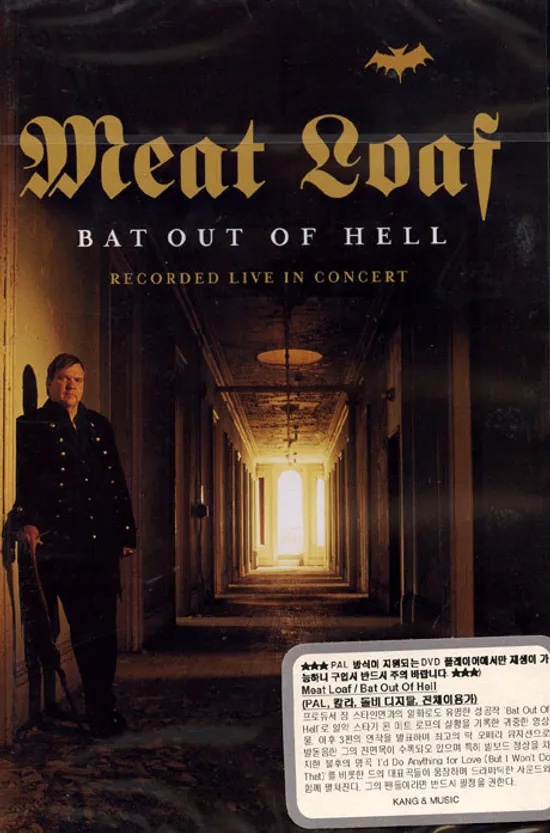 BAT OUT OF HELL: RECORDED LIVE IN CONCERT [미트 로프: 라이브] [PAL 방식]