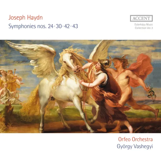 SYMPHONIES NOS.24, 30, 42, 43/ GYORGY VASHEGYI [하이든: 교향곡 24, 30, 42, 43번]