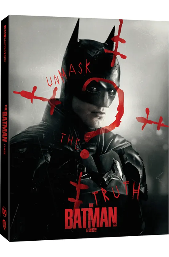 더 배트맨 4K UHD+BD+보너스 디스크 [리패키지 슬립케이스 한정판] [THE BATMAN]