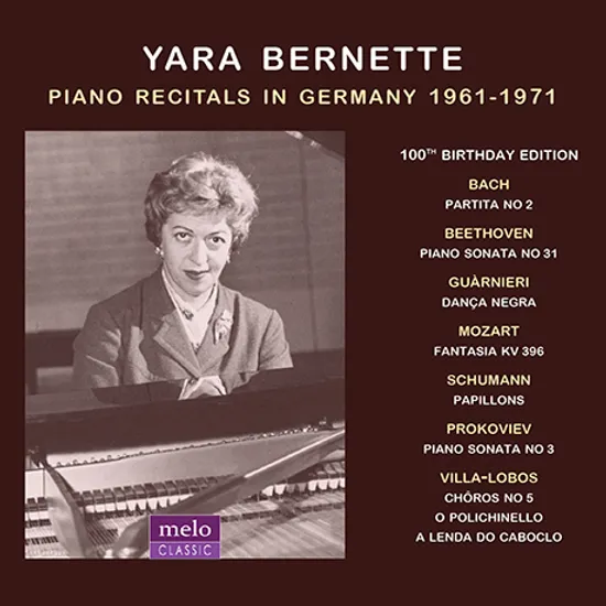 PIANO RECITALS IN GERMANY 1961-1971 [야라 베르네트: 독일 피아노 리사이틀]