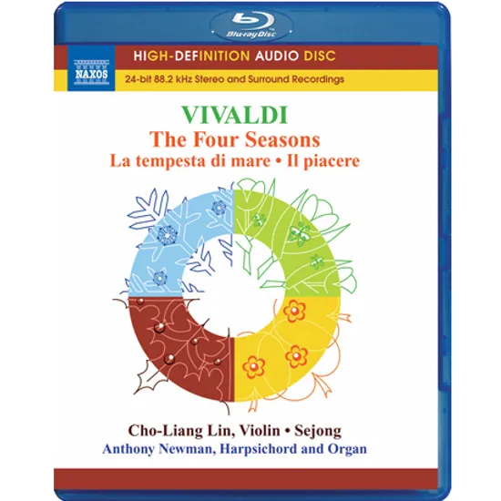 THE FOUR SEASONS/ CHO-LIANG LIN, SEJONG(세종), ANTHONY NEWMAN [BLU-RAY AUDIO] [비발디: 사계, 바다의 폭풍]