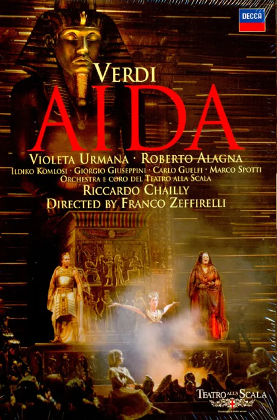 AIDA/ ROBERTO ALAGNA, RICCARDO CHAILLY [베르디 아이다: 로베르토 알라냐, 프랑코 제피렐리 연출작]